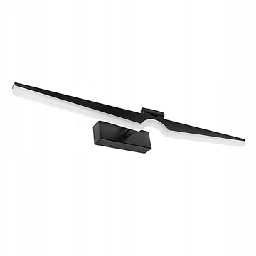 DOMENO ID-360 fürdőszobai fali lámpa, 10w, 50cm, fekete
