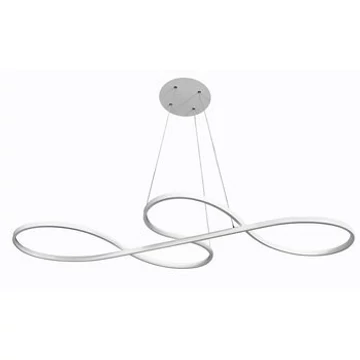 DOMENO ID-838 mennyezeti, függesztett lámpa, 60W, fekete