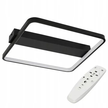 LEDLUX LX-916 mennyezeti, oldalfali lámpa, 40W, 3000k-6000k, fekete