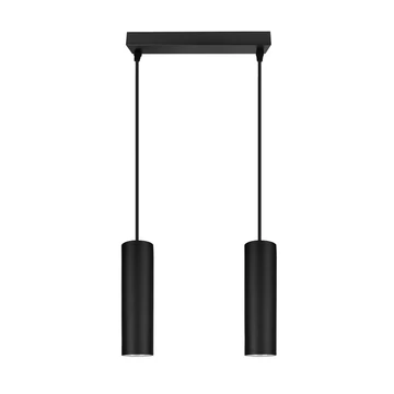 LEDLUX LX-1393 függesztett mennyezeti lámpa,2xGU10, fekete