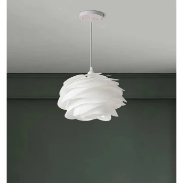 LEDLUX LX-1417 függesztett mennyezeti lámpa,1xE27, fehér