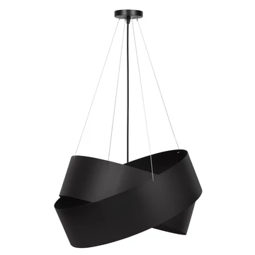 LEDLUX LX-1363 függesztett mennyezeti lámpa,1xE27, fekete
