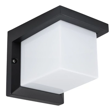 LEDLUX LX-9116 kültéri homlokzati lámpa,1xE27, fekete