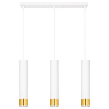 LEDLUX LX-1413 függesztett mennyezeti lámpa,3xGU10, fehér arany