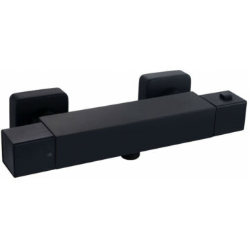 Mexen Cube termosztatikus csaptelep zuhanyhoz fekete Mexen Cube termosztatikus csaptelep zuhanyhoz fekete