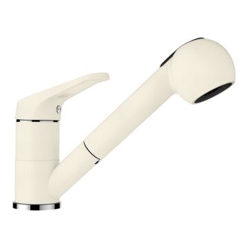 SCHOCK Cosmo konyhai csaptelep Cristalite Moonstone kihúzható fejjel, zuhany funkcióval, bézs SCHOCK Cosmo konyhai csaptelep Cristalite Moonstone kihúzható fejjel, zuhany funkcióval, bézs