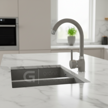 Beta konyhai csaptelep szürke Beta konyhai csaptelep szürke