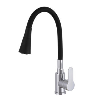 Flex 3000 konyhai csaptelep fekete-króm Flex 3000 konyhai csaptelep fekete-króm