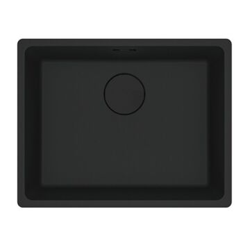 MARIS 2.0 MRG 610-52 egymedencés gránit mosogató , szifonnal, matt fekete