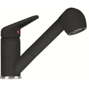 FRANKE NOVARA PLUS DOCCIA konyhai csaptelep fekete