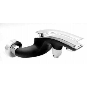 Éder fürdőszobai kádtöltő csaptelep fekete-króm Éder fürdőszobai kádtöltő csaptelep fekete-króm
