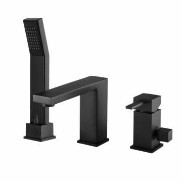 Caro kádtöltő csaptelep szett fekete Caro kádtöltő csaptelep szett fekete