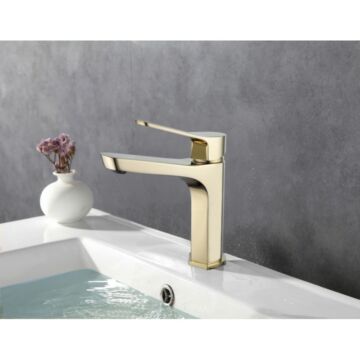 Lerma fürdőszobai mosdó csaptelep arany Lerma fürdőszobai mosdó csaptelep arany