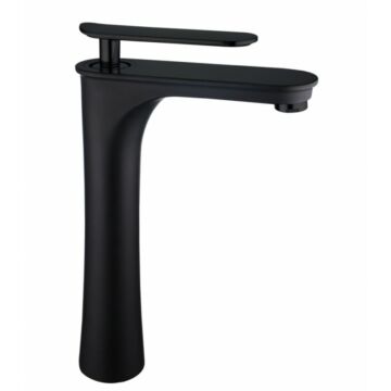 Trinity magasított fürdőszobai mosdó csaptelep fekete Trinity magasított fürdőszobai mosdó csaptelep fekete
