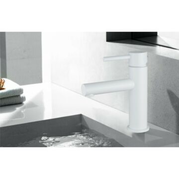 Elba fürdőszobai mosdó csaptelep fehér Elba fürdőszobai mosdó csaptelep fehér