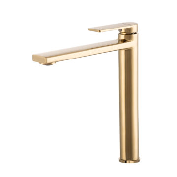 Rossa fürdőszobai mosdó csaptelep magas arany Rossa fürdőszobai mosdó csaptelep magas arany