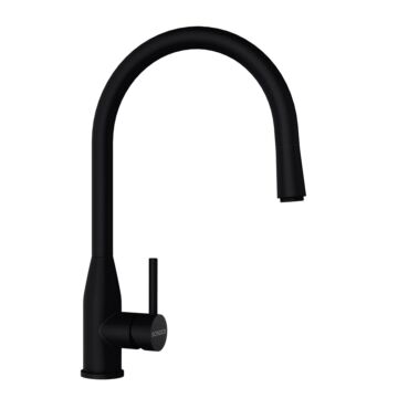 Schock Kavus Ext konyhai csaptelep Cristadur Puro, fekete