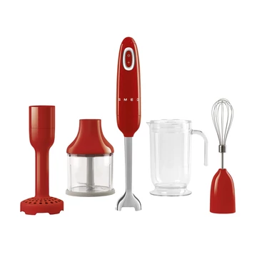 SMEG BOTMIXER SZETT, piros