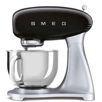 SMEG KONYHAI ROBOTGÉP, 50-es évek retrodesign, fekete