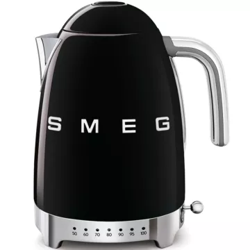 SMEG VÍZFORRALÓ, 50-es évek retro design, 1,7 liter, fekete SMEG VÍZFORRALÓ, 50-es évek retro design, 1,7 liter, fekete