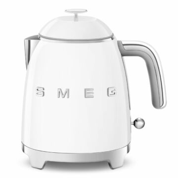 SMEG VÍZFORRALÓ, 50-es évek retro design, 0,8 liter, fehér