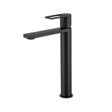 Simba magas fürdőszobai mosdó csaptelep fekete Simba magas fürdőszobai mosdó csaptelep fekete