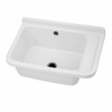 Celia fali kézmosó, szifonnal, fehér