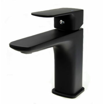 Cubic fürdőszoba mosdó csaptelep fekete Cubic fürdőszoba mosdó csaptelep fekete