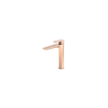 Cubic magas fürdőszobai mosdó csaptelep rosegold