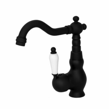 Retro 6 magasított konyhai csaptelep fekete Retro 6 magasított konyhai csaptelep fekete