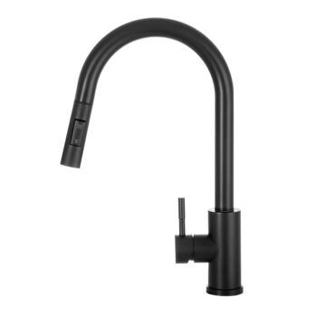 Taru Slim konyhai csaptelep fekete Taru Slim konyhai csaptelep fekete