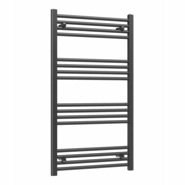 Törölközőszárító radiátor, Basic 60cm x 110cm, fekete