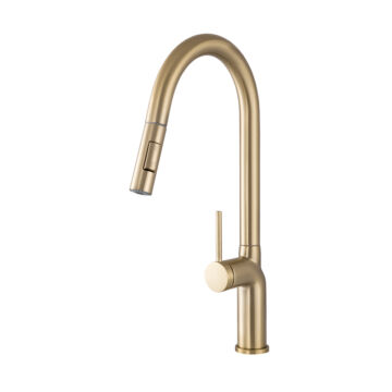 Vera konyhai csaptelep szálcsiszolt arany Vera konyhai csaptelep szálcsiszolt arany