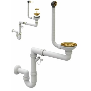 Lavre mosogató szifon 1 medencés mosogatóhoz Lavre mosogató szifon 1 medencés mosogatóhoz