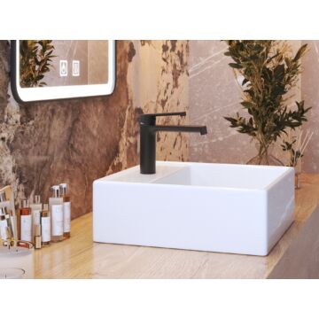 Axel fürdőszobai mosdó csaptelep fekete Axel fürdőszobai mosdó csaptelep fekete