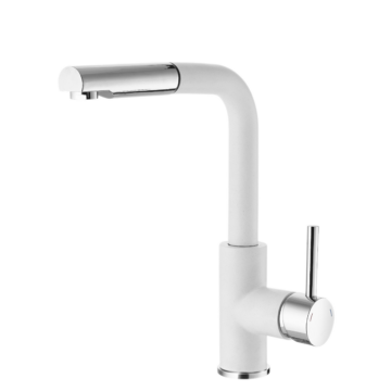 Tina konyhai csaptelep fehér-króm Tina konyhai csaptelep fehér-króm