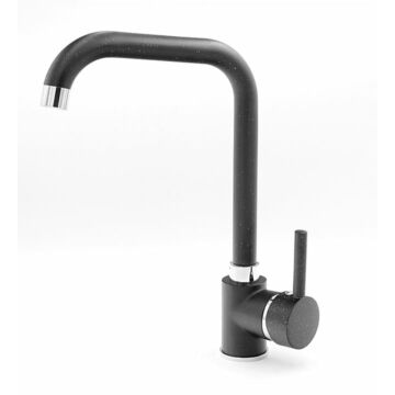 Steel konyhai csaptelep fekete-szemcsés Steel konyhai csaptelep fekete-szemcsés