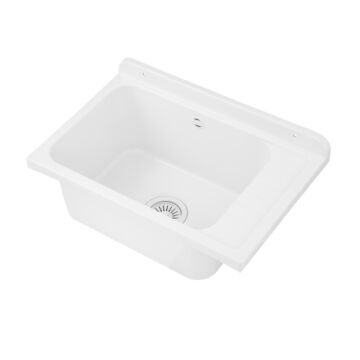 Selva fali kézmosó, szifonnal, fehér Selva fali kézmosó, szifonnal, fehér