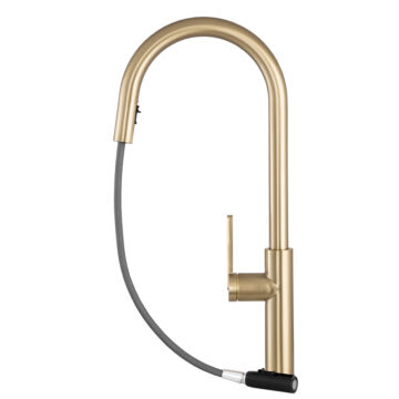 Slender konyhai csaptelep, szálcsiszolt arany Slender konyhai csaptelep, szálcsiszolt arany