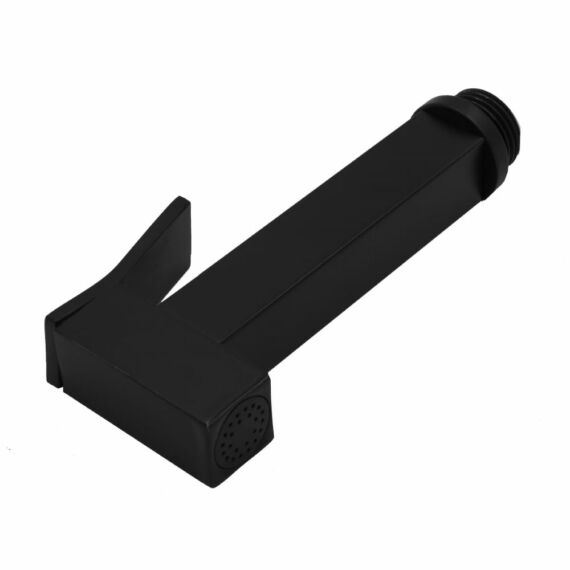 bidézuhany szögletes matt fekete