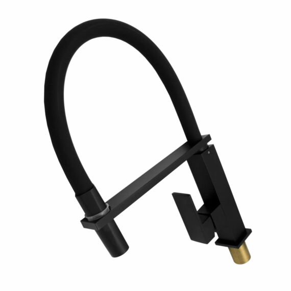 Luk konyhai csaptelep fekete