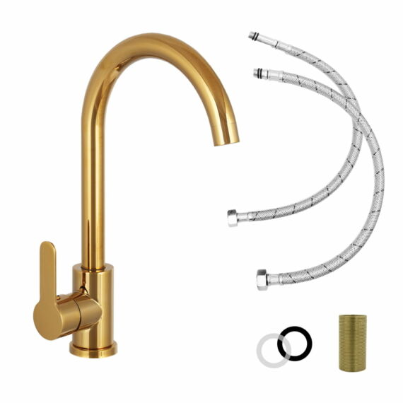 Deco konyhai csaptelep arany