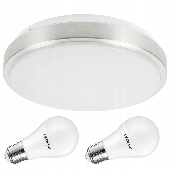 LEDLUX LX-923 mennyezeti, oldalfali lámpa, 2xE27, króm