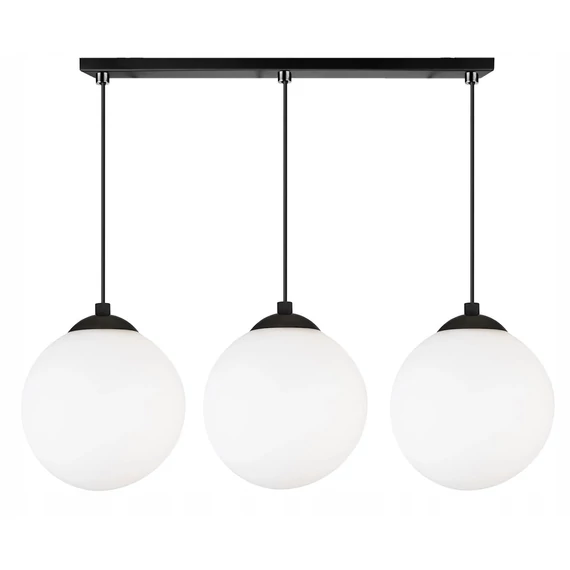 LEDLUX LX-1286 függesztett mennyezeti lámpa,3xE27, fekete