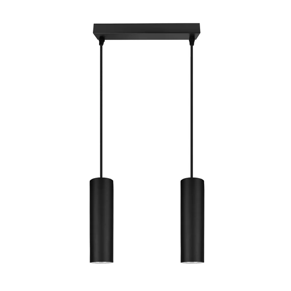 LEDLUX LX-1393 függesztett mennyezeti lámpa,2xGU10, fekete