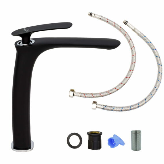 Tony magasított csaptelep fekete