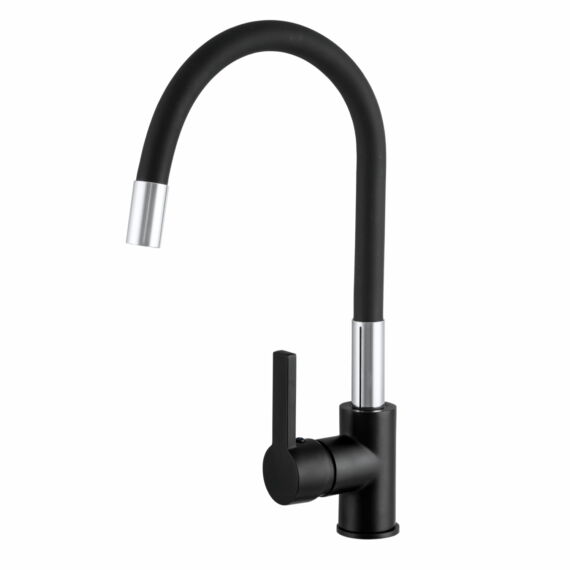 Flex 2 konyhai csaptelep fekete-króm