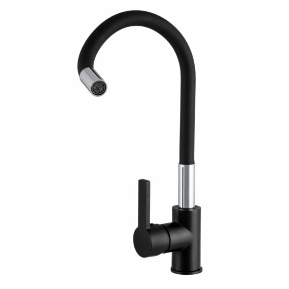 Flex 2 konyhai csaptelep fekete-króm