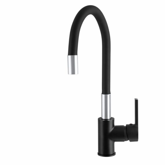 Flex 2 konyhai csaptelep fekete-króm