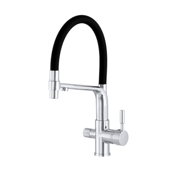 Vegas 3 utas konyhai csaptelep vízszűrő berendezéshez, króm